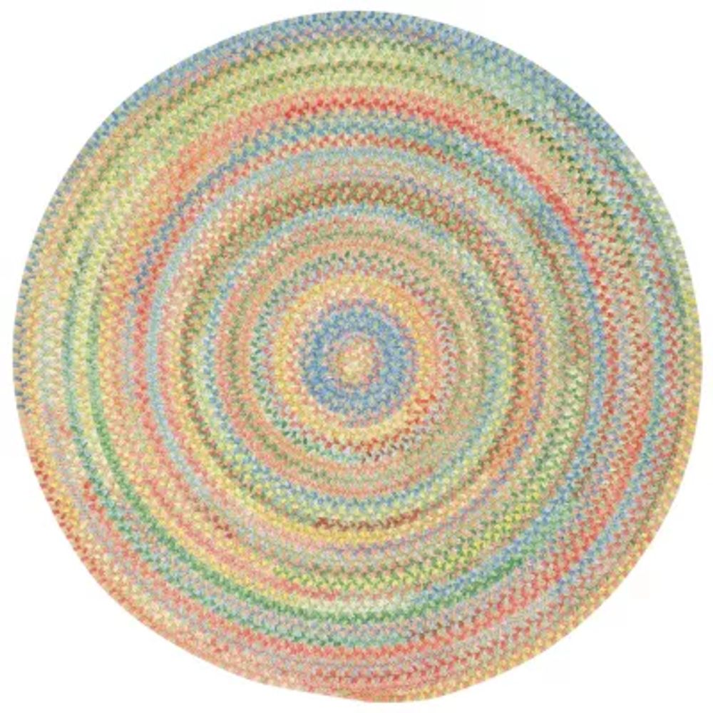 Capel Inc. Baby's Breath Concentric Braided RoundRugs