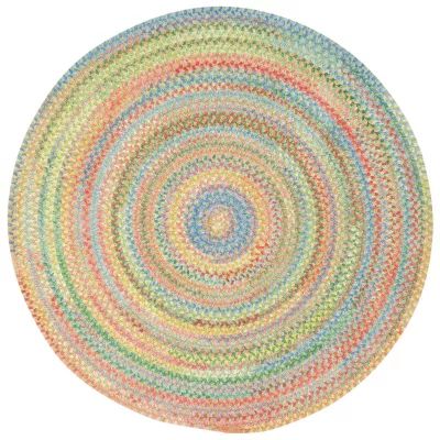 Capel Inc. Baby's Breath Concentric Braided RoundRugs