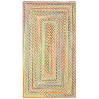 Capel Inc. Baby's Breath Concentric Braided Rectangular Rugs