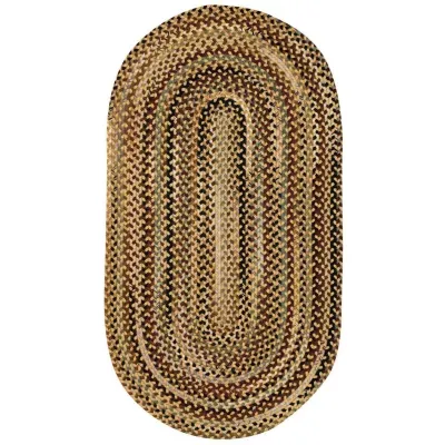Capel Inc. Bangor Concentric Braided Oval Rugs