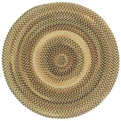 Capel Inc. Bangor Concentric Braided Round Rugs