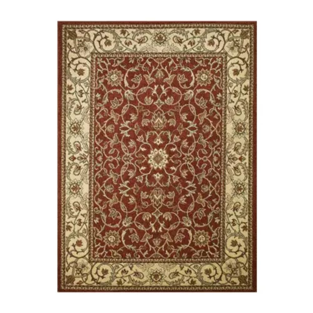 Concord Global Trading Chester Collection Flora Area Rug