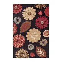 Concord Global Trading Jewel Collection Kaleidoscope Area Rug