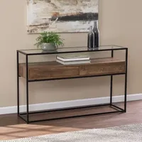 Roltann Living Room Collection 2-Drawer Console Table