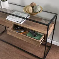 Roltann Living Room Collection 2-Drawer Console Table