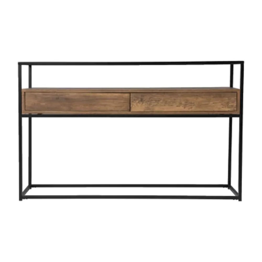 Roltann Living Room Collection 2-Drawer Console Table