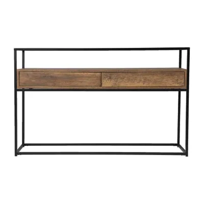 Roltann Living Room Collection 2-Drawer Console Table