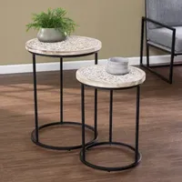 Kancis Living Room Collection 2-pc. Nesting Tables