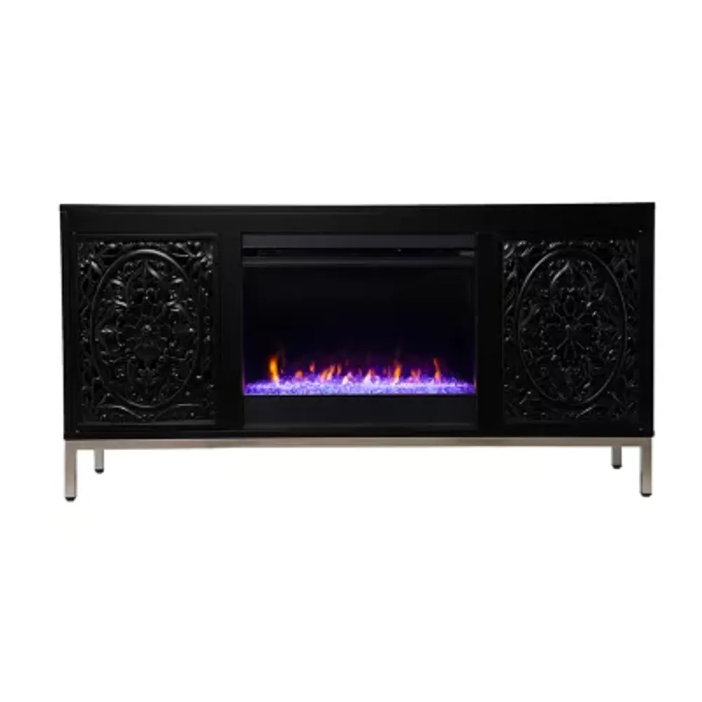 Lodshi Color Changing Media Fireplace TV Stand