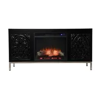 Lodshi Touch Screen Electric Fireplace TV Stand