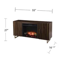 Sedpid Touch Screen Electric Fireplace TV Stand