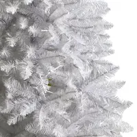 Nearly Natural 5 Foot Pre-Lit Fir Christmas Tree