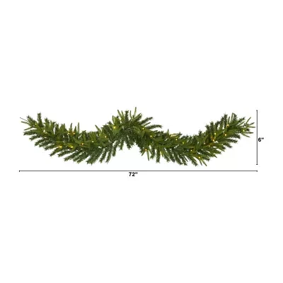 Nearly Natural Pre-Lit Indoor Garland