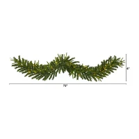 Nearly Natural Pre-Lit Indoor Christmas Garland