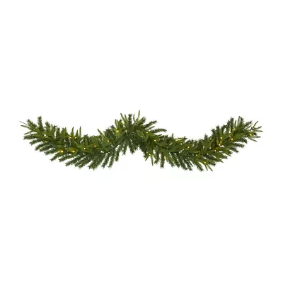 Nearly Natural Pre-Lit Indoor Garland