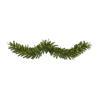 Nearly Natural Pre-Lit Indoor Christmas Garland