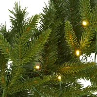 Nearly Natural Pre-Lit Indoor Christmas Garland