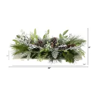 Nearly Natural Evergreen Pinecone Tabletop Decor