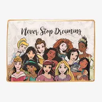 Disney Princess "Never Stop Dreaming" Jewelry Tray