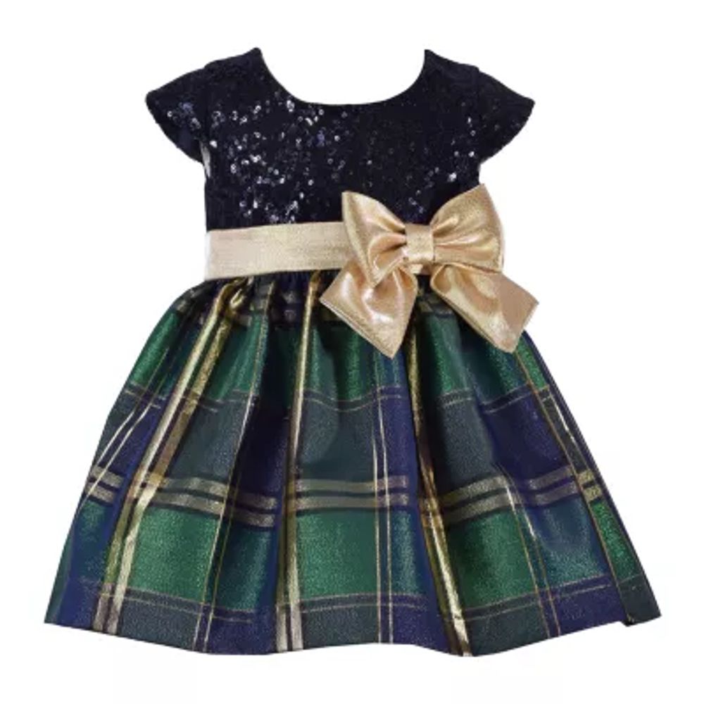 bonnie jean fit and flare dress
