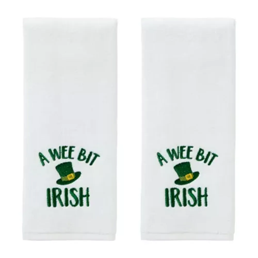 Saturday Knight A Wee Bit Irish 2-pc. Hand Towel