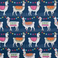 Saturday Knight Alotta Llamas Shower Curtain