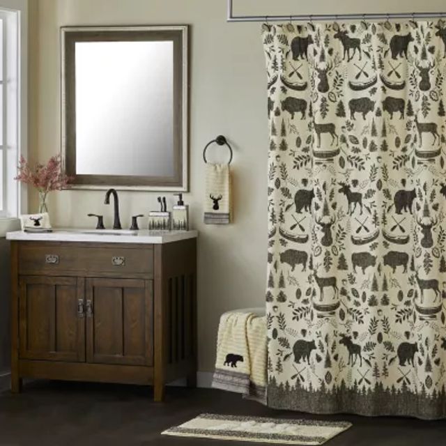 Saturday Knight Aspen Lodge Shower Curtain