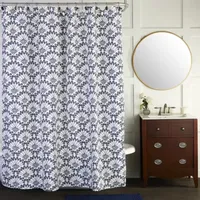 Saturday Knight Boho Floral Shower Curtain