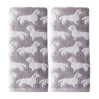 Saturday Knight Dog 2-pc. Hand Towel