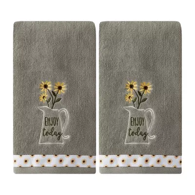 Saturday Knight Enjoy Today 2-pc. Hand Towels