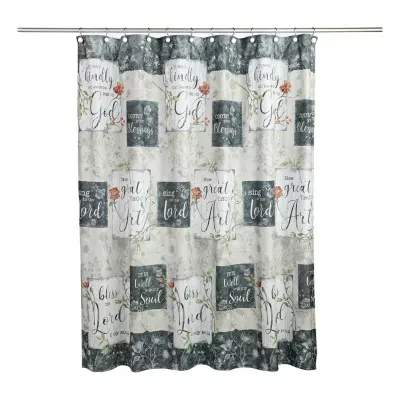 Saturday Knight Farm Blessings Shower Curtain