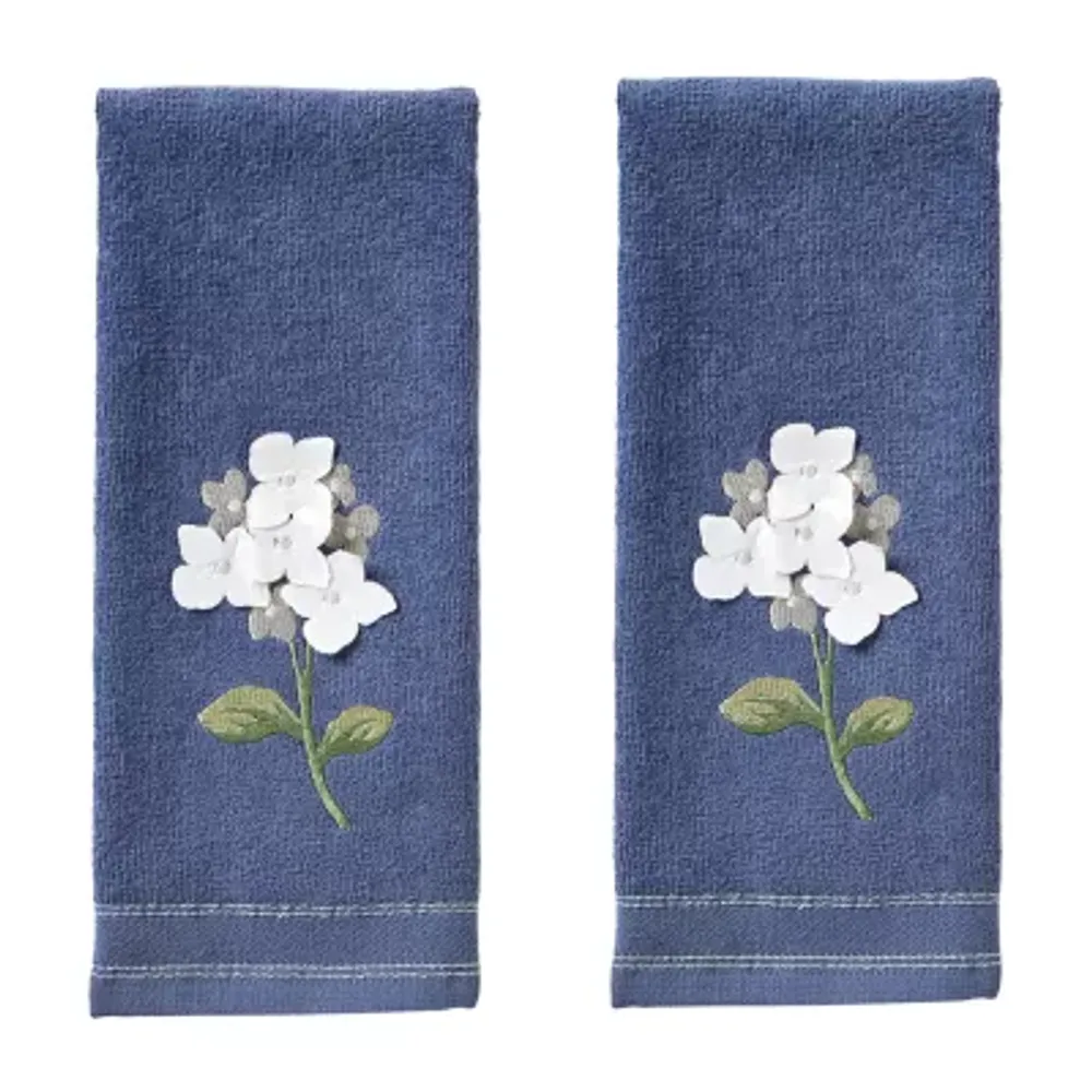 Saturday Knight Farm Hydrangea 2-pc. Hand Towel