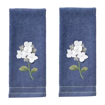 Saturday Knight Farm Hydrangea 2-pc. Hand Towel