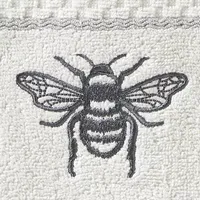 Saturday Knight Farmhouse Bee 2-pc. Hand Towel