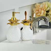 Saturday Knight Gilded Pineapple Soap Dispenser