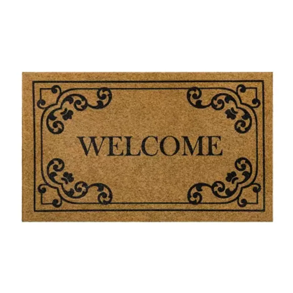 Mohawk Home Faux Coir Welcome 18"X30" Doormat