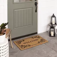 Mohawk Home Faux Coir Welcome 18"X30" Doormat