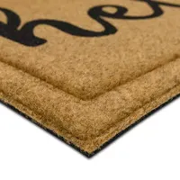 Mohawk Home Faux Coir Hello 18"X30" Doormat