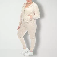 White Mark 2-pc. Track Suit Plus