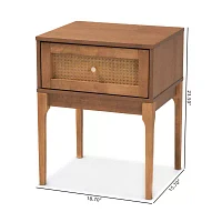 Ramiel 1-Drawer Nightstand