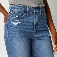 a.n.a Womens Highest Rise Straight Leg Jean