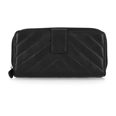 Mundi Leather Womens RFID Blocking Wallet