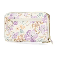 Mundi Big Fat Womens Expandable RFID Blocking Checkbook Wallet