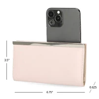Mundi Slim Clutch Womens RFID Blocking Fold Wallet