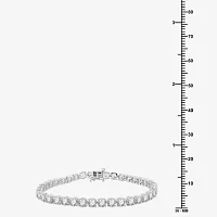 H-I / Si2-I1) CT. T.W. Lab Grown White Diamond 10K or 14K Gold Inch Tennis Bracelet