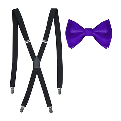 J. Ferrar Pre-Tied Bow Tie Set