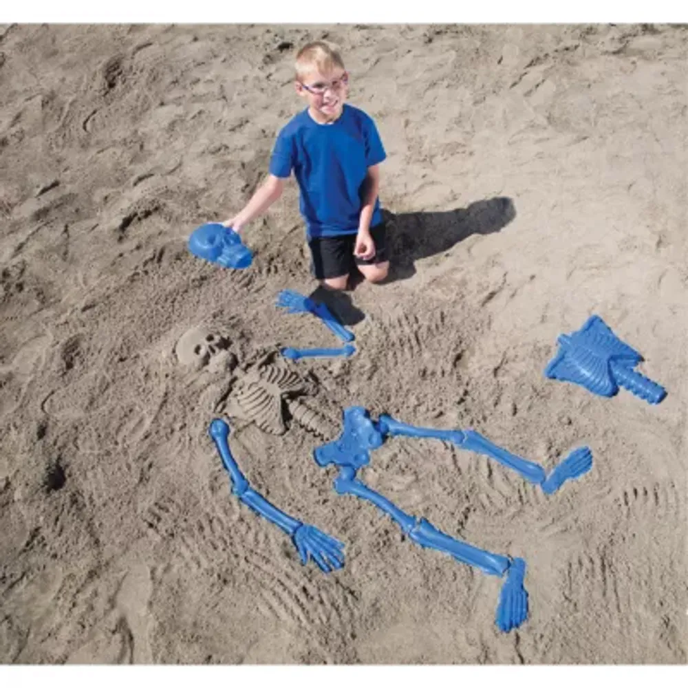 Toysmith Bag O' Beach Bones Sand Molds Water Toy