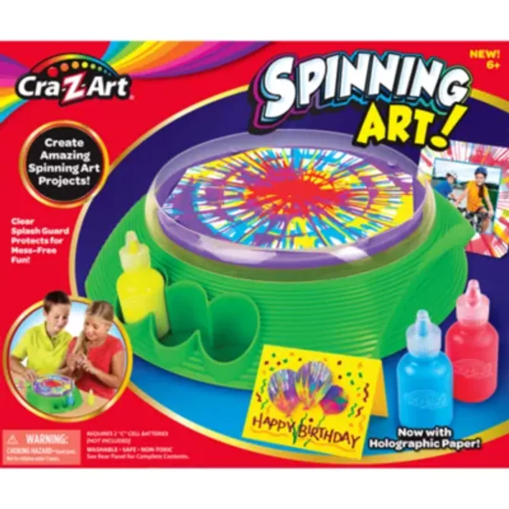 Cra-Z-Art Spinning Art Kit Kids Craft Kit