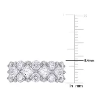 2.5MM 1/10 CT. T.W. Lab Created White Moissanite 10K Gold Eternity Band