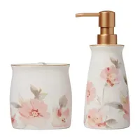 Saturday Knight Misty Floral Toothbrush Holder